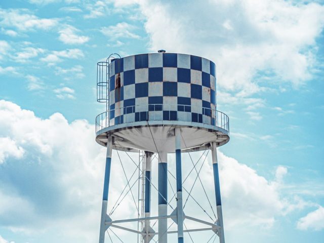 Water Towers with Pump
